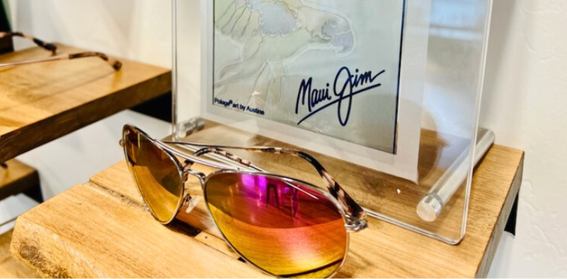 pair of Maui Jim sunglasses